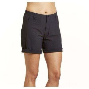Fig Safari UPF Stretch Black Travel Shorts